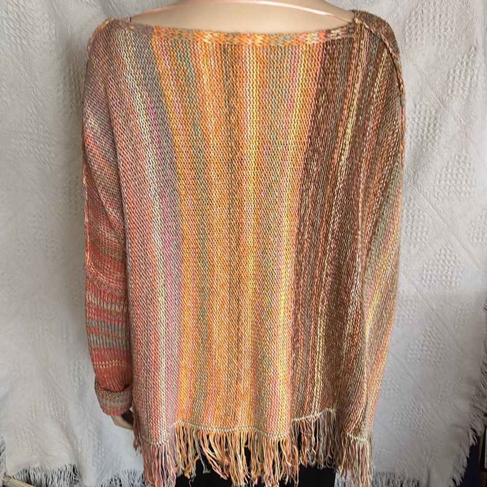 Free People Radiate Poncho Style Sweater - Picture 10 of 14